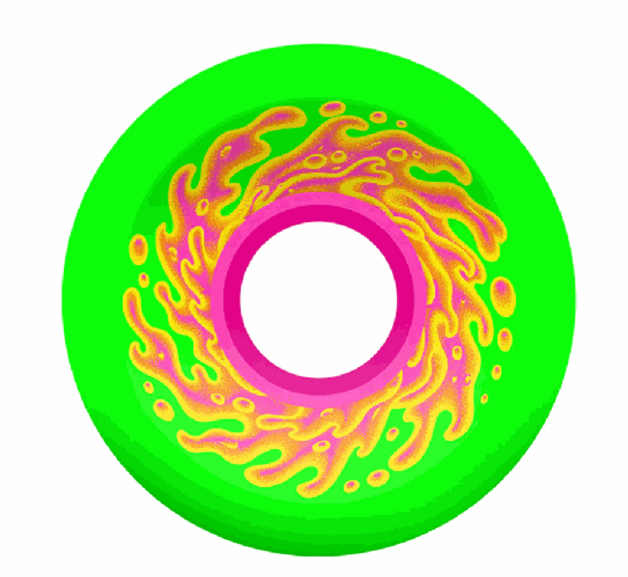 Slimeball 78a 54.5mm OG Slime Green Pink Wheels