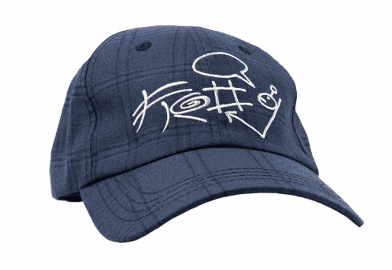 Frog Plaid G Navy Hat