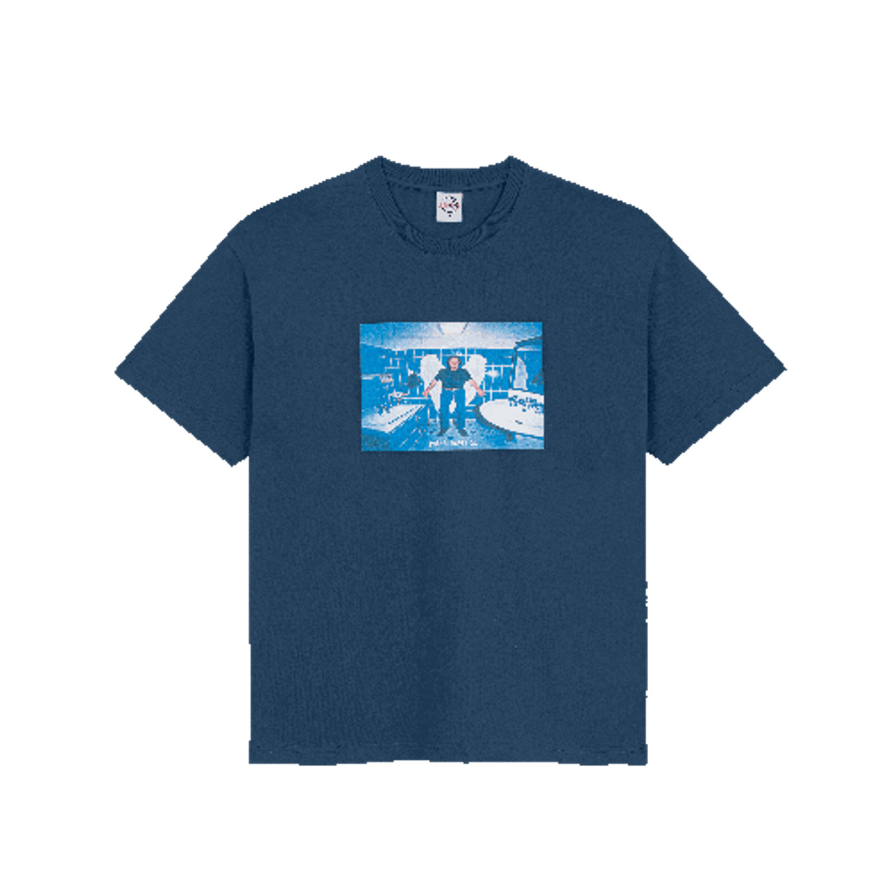 Polar Angel Man Grey Blue Tshirt MD