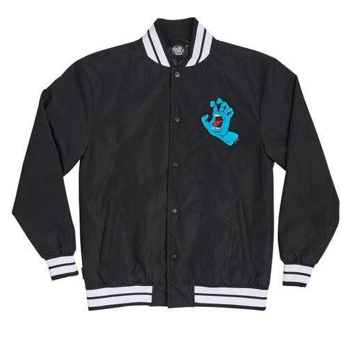 Santa Cruz Screaming Hand Stadium Jacket Black LG
