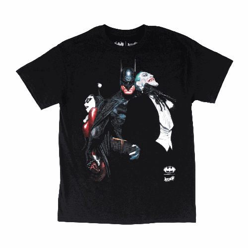Welcome x Batman Harley & Joker Tshirt LG