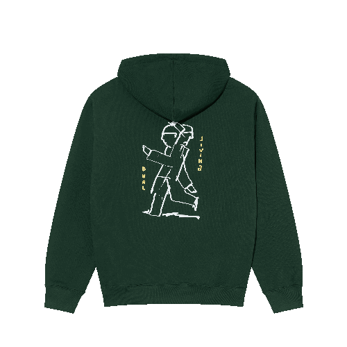 Polar Dave Hoodie Dual Living (Dark Green) LG