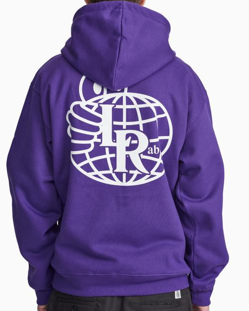 Last Resort Atlas Monogram (Heliotrope/White) Hoodie XL