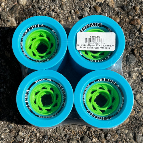 Seismic Alpha 78a 75.5x62.5 Mint Defcon Wheels - LoCo Skate Shop
