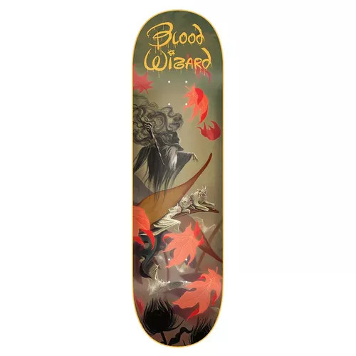スケートボード Blood wizard CAVE 8.6 BLOOD WIZARD HERETICS DANCE SKATEBOARD DECK 8.6