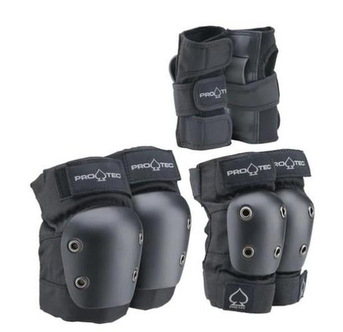 Pro Tec Street Gear 3 -Pack Black LG