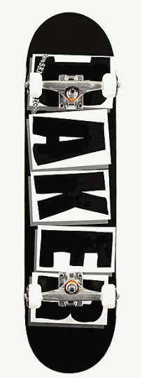 8.25 Baker Brand Logo Black/White Complete