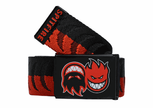 Spitfire Eternal Cresent Jacquard Black/Red Reversable Belt