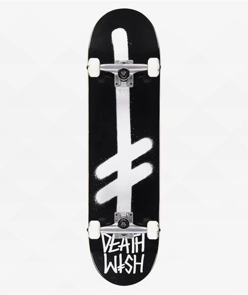 8.5 Deathwish Gang Logo Black/White Complete