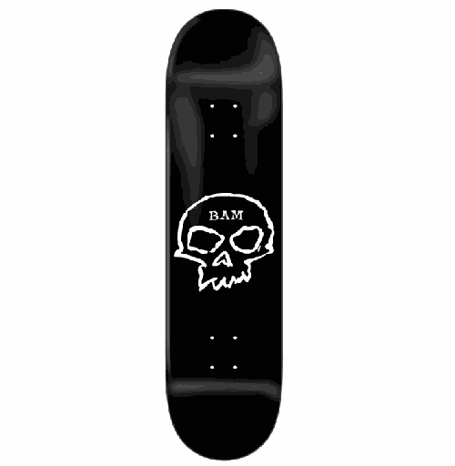 8.5 Zero BAM Single Skull Deck