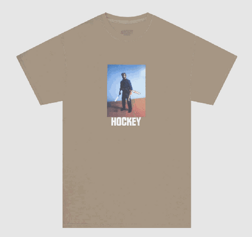 Hockey Weapon Man (Khaki) Tshirt SM