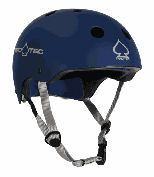 Pro Tec Certified Classic Helmet (Matte Navy) MD