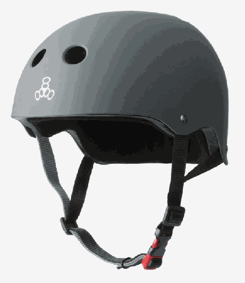 Pro Tec Certified Classic Helmet (Matte Grey) XL