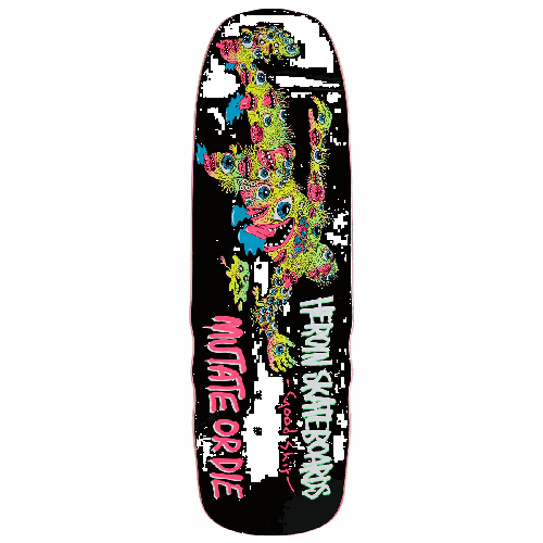 9.75 Heroin Mutate or Die "Good Shit" Shaped Deck