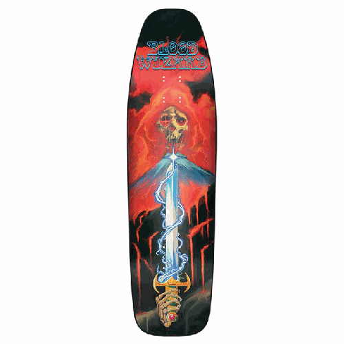 Blood Wizard skateboard deck, Blood Wizard Vulcan deck, Vulcan skateboard deck, 9.25 skateboard deck, wide skateboard deck, old school skateboard deck, transition skateboard deck, bowl skateboard deck, pool skateboard deck, maple skateboard deck, shaped skateboard deck, pro skateboard deck, Blood Wizard graphics