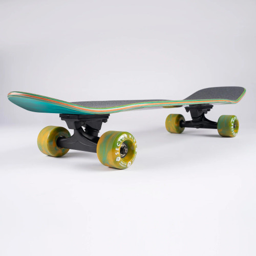 Sector 9 longboard complete, Chop Hop Hammer longboard, Sector 9 cruiser longboard, hammer shape longboard, downhill longboard complete, carving longboard, freeride longboard, drop-through longboard, smooth riding longboard, ready to ride longboard, Sector 9 graphics