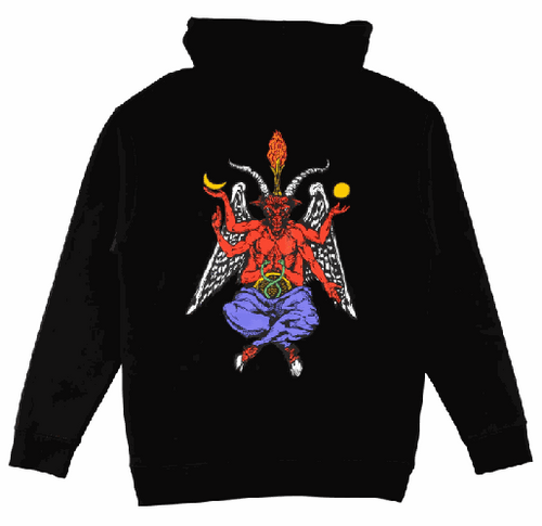 Welcome Bapholit Black/Red Hoodie LG