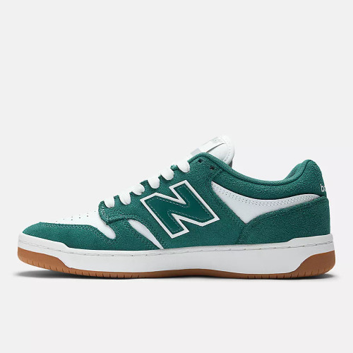 NB# 480 Vintage Teal/White skateboarding shoes