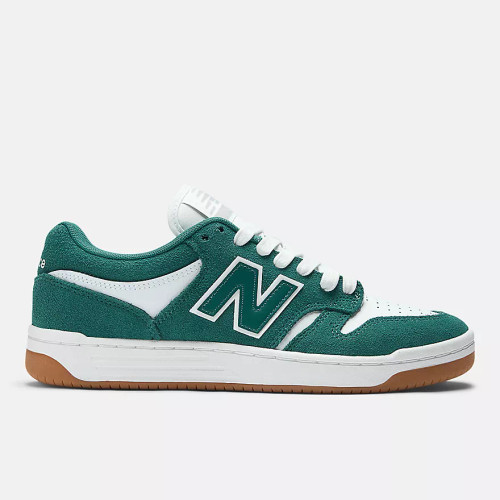 NB# 480 Vintage Teal/White skateboarding shoes