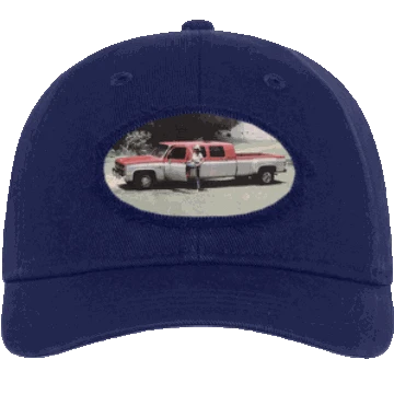 Hockey Truck The Long Way Hat - Dark Blue