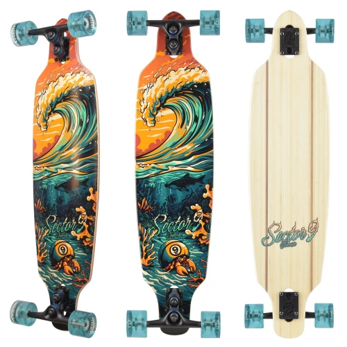Sector 9 Fractal Flipside Complete Longboard