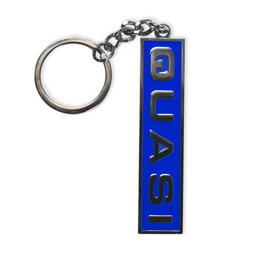 Quasi Euro Keychain (Blue)