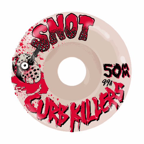 Snot 50mm 99a Curbkillers Wheels