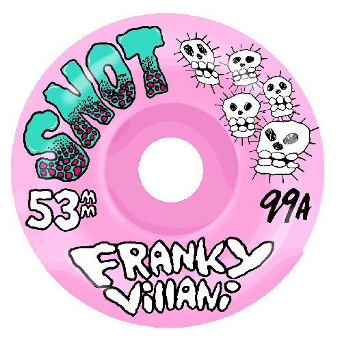 Snot 53mm 99a Franky Villani Pro Wheels
