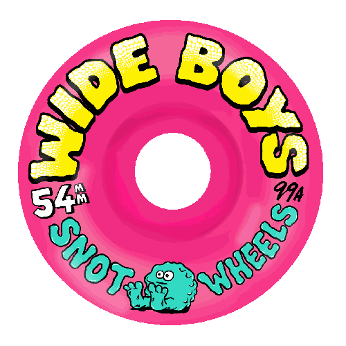 Snot 54mm 99a Wide Boys Wheels - Pink