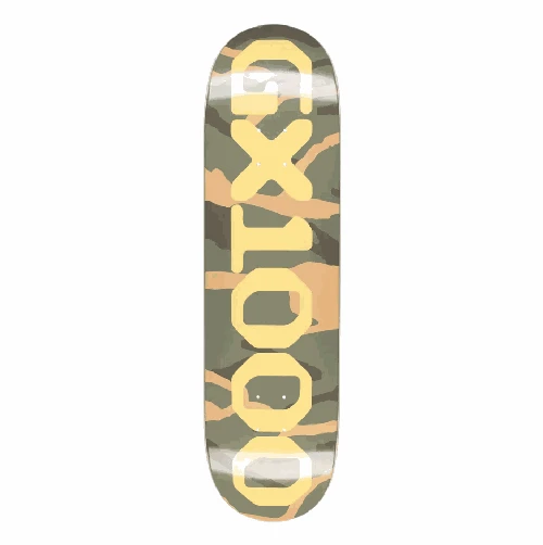 8.5 GX1000 Team OG Logo Camo/Yellow Deck