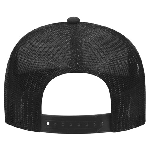 Satanic Drain Cleaner Trucker Hat (Black/Black)
