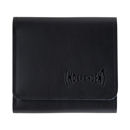 Independent Span Leather Wallet - Black
