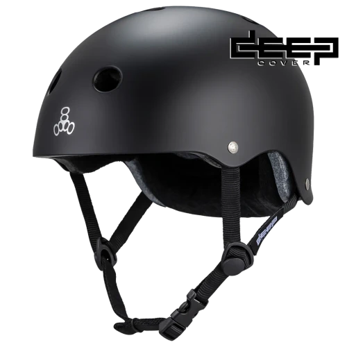 888 Deep Cover Helmet - Matte Black