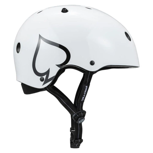 Pro-Tec Low Pro Certified Helmet - Gloss White