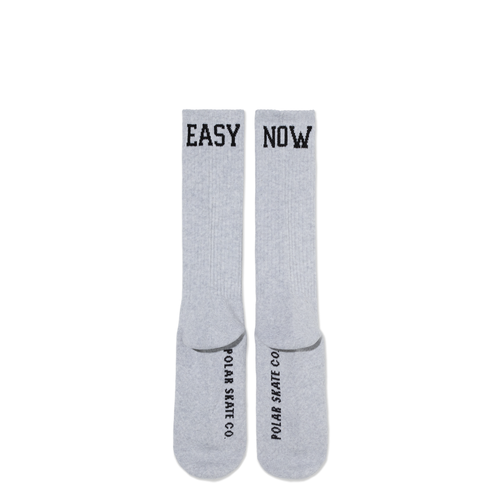 Polar Rib Socks (Long) Easy Now - Heather Grey