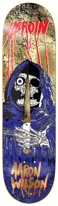 8.5 Heroin Aaron Wilson KO2 Skull Priest Deck