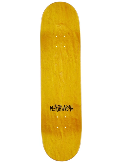 Deathwish Gang Spray Black/White Deck