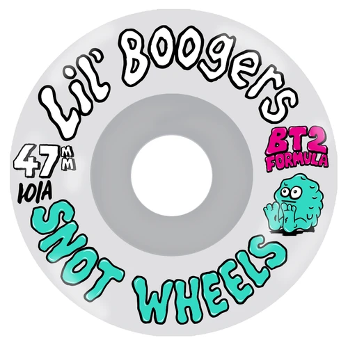 Snot 47mm 101a BT2 Formula Lil Boogers Conical Wheels - Clear