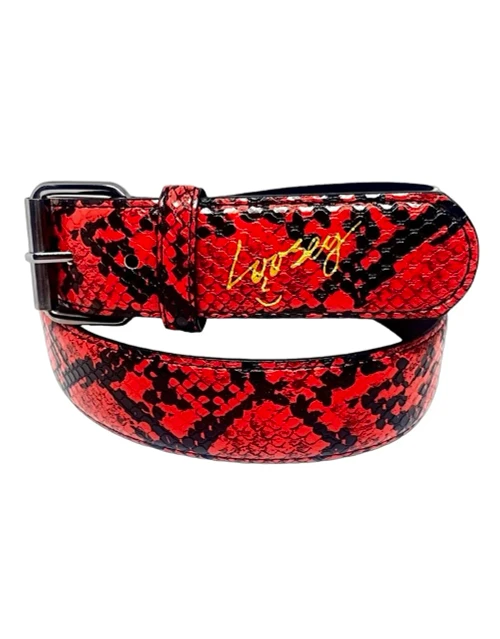 Loosey Red Slither Belt