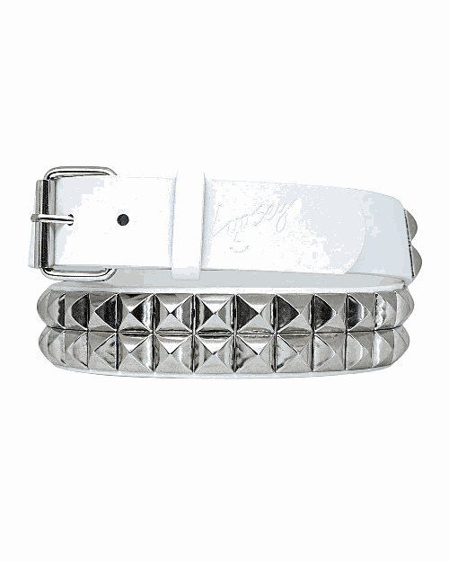 Loosey White Stud Finder Belt