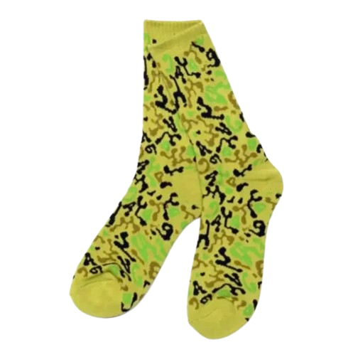 Toy Machine Camo Crew Socks - Khaki