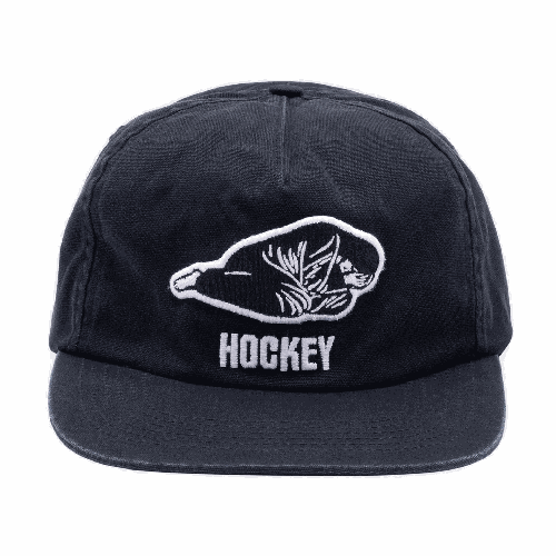 Hockey Broken Hat - Black