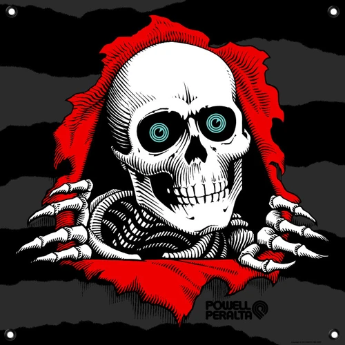 Powell Peralta Ripper Banner - 30" x 30"