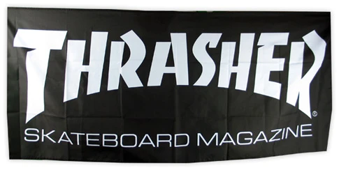 Thrasher Skate Mag Logo Banner