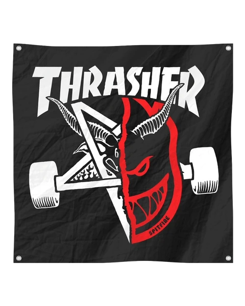 Thrasher x Spitfire - Thrash & Burn Banner
