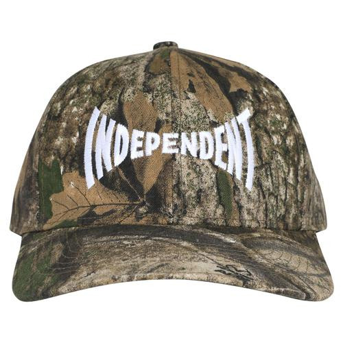 Independent Span Logo Snapback Structured Hat - Realtree APX