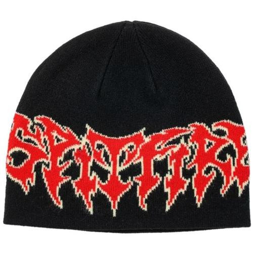 Spitfire Demon Script Skully Beanie - Black