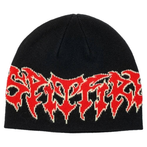 Spitfire Demon Script Skully Beanie - Black
