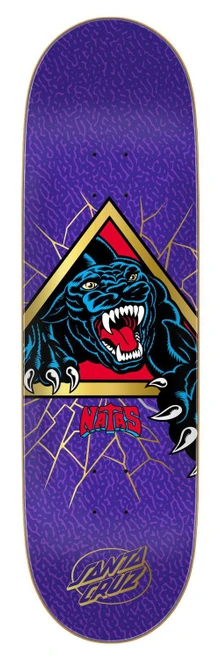 9.00 Santa Cruz Natas Shattered Panther VX Deck