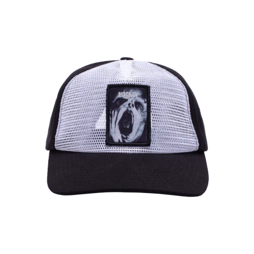 Hockey Altered States Reverse Trucker Hat - White/Black